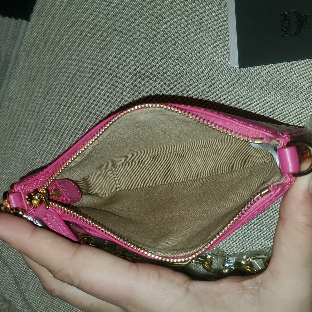 SOLD !! MCM Mini Color Splash Multi-Way Bag - Picture 4 of 10